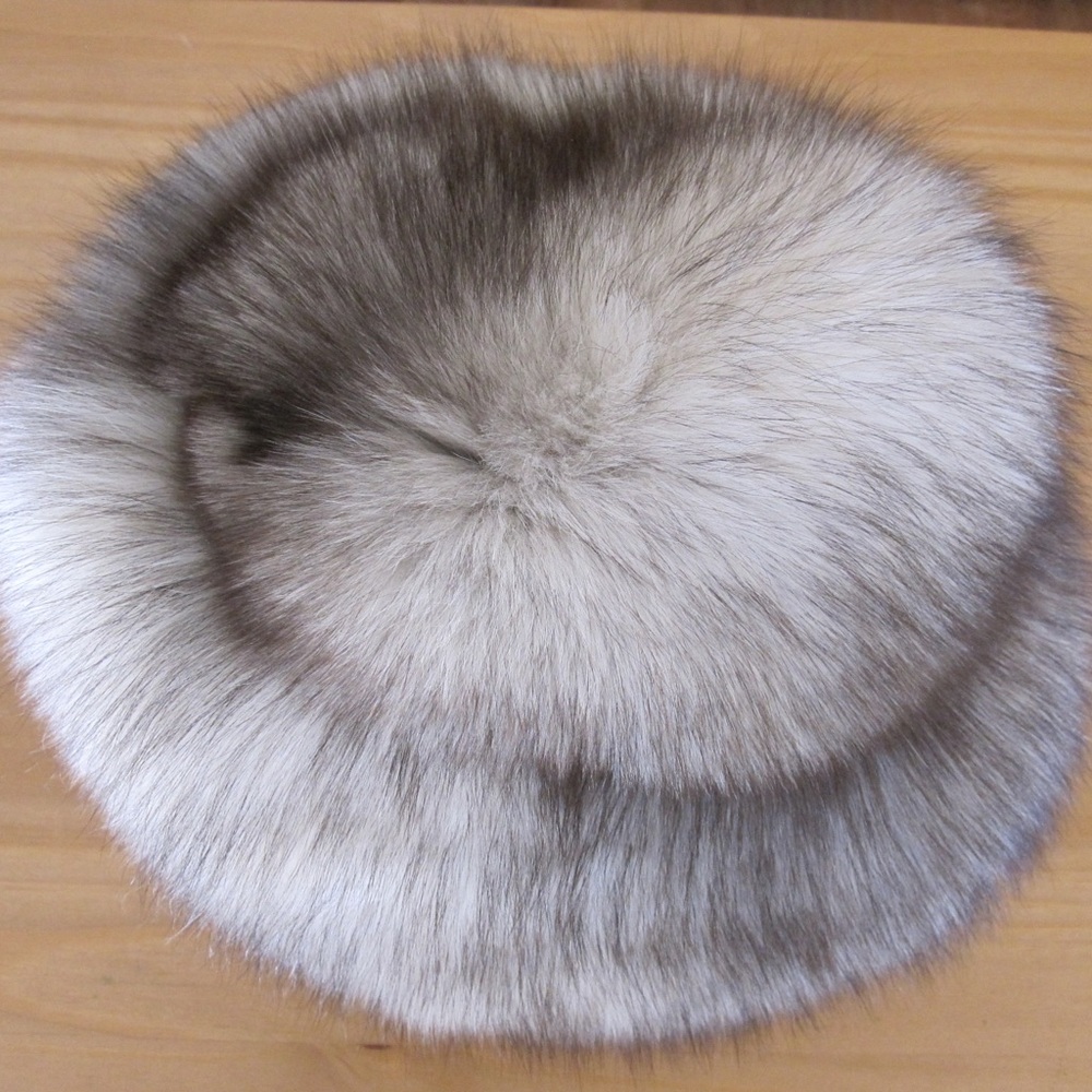Real fur winter hat